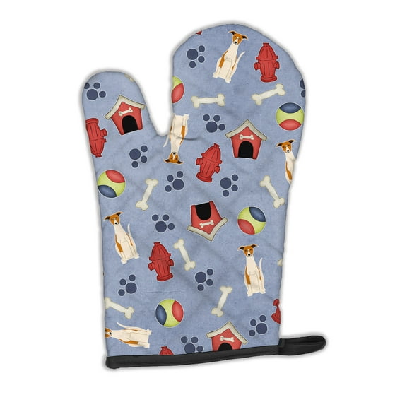 Carolines Treasures BB2712OVMT Dog House Collection Whippet Oven Mitt Large multicolor
