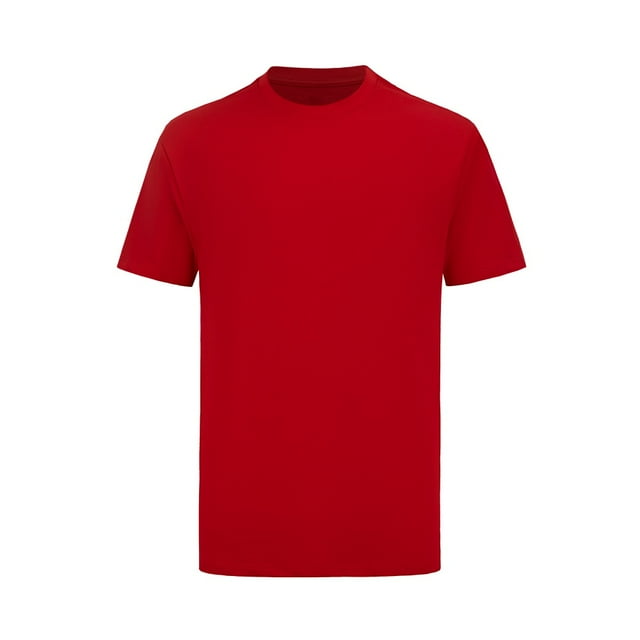 T-shirt Vierge pour Hommes Femmes Extérieur Respirant Décontracté Coton Chandail Rond P-3TG
