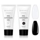 thumbnail image 1 of Set de gel de uñas Poly Makartt, 2 colores, 50 ml, transparente, blanco y negro, 1 of 8