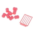 thumbnail image 1 of 9x Señuelos Flotantes Blandos perfecl y Boilie Stopper rosa, 1 of 8