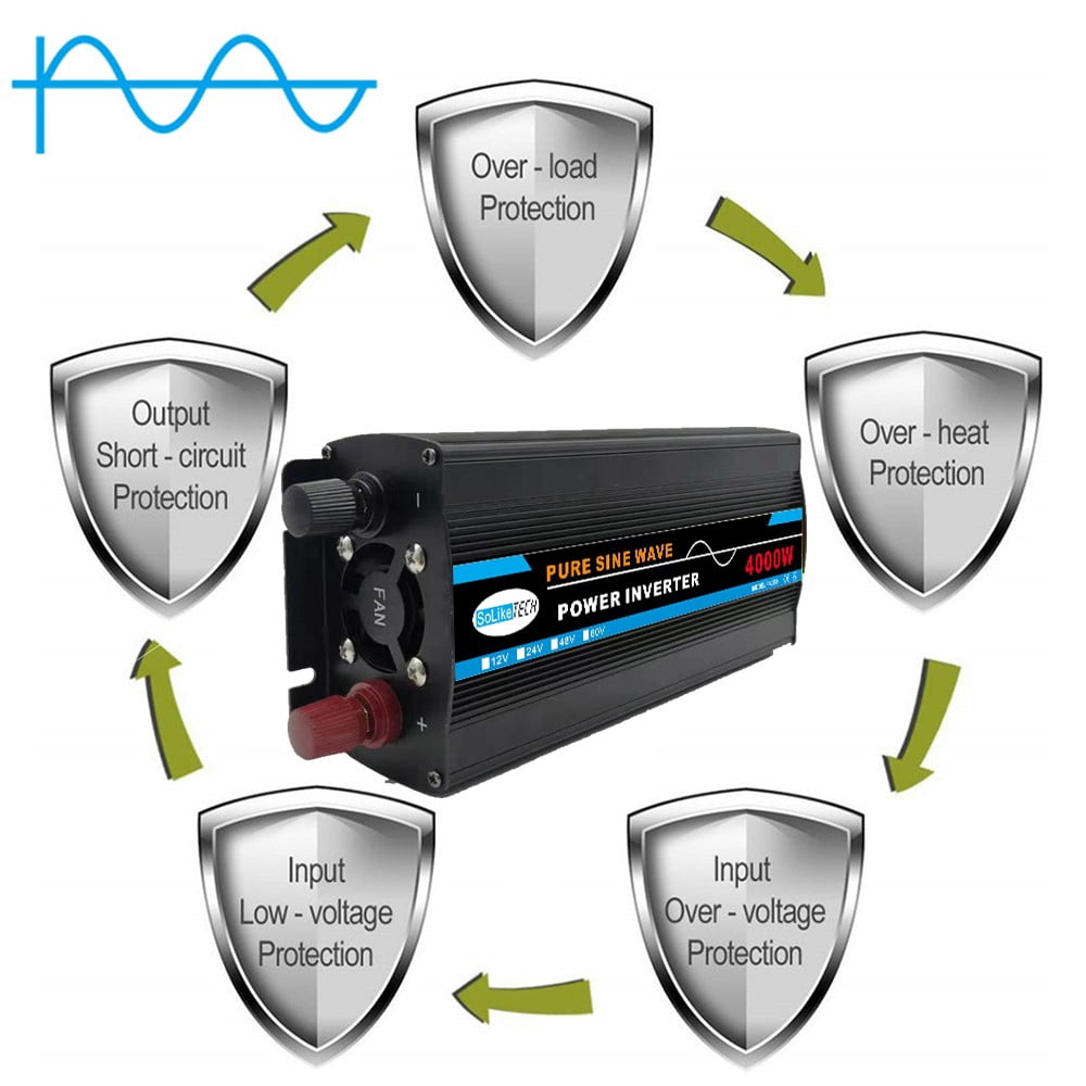 High-Quality 3000W Pure Sine Wave Power Inverter for Solar