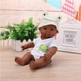 thumbnail image 3 of Muñecas Recién Nacidas de Vinilo Pulgadas, Muñeca Negra Infantil Afroamericana para Niña Cumpleaños de - Ver Sunnimix Muñecas negras de la vida real, 3 of 8