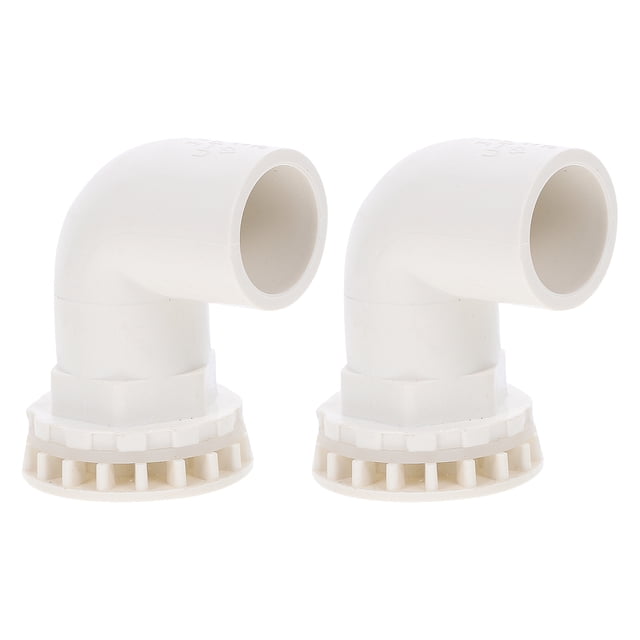 Miangastore 2 Pcs Aquarium Pipe Connectors Elbow Fish Tank Connectors Fish Tank Elbow Tubes