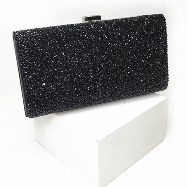 Bolsa Monedero de noche vinculante para mujer con sobre de cadena Embrague de noche para banquete de fiesta JShteea Para Estrenar