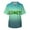Turquoise, variant on Fgvctg Mens St. Patrick's Day Scrub Tops Cute Shamrock Print V Neck Short Sleeve Tops Scrub Fashion Working Medical T Shirts Loose Scrubs Nurse Uniform Workwear Shirt with Pocket Light Green XL
