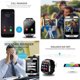 thumbnail image 5 of Injueey Reloj inteligente Q18 con pantalla táctil compatible con Bluetooth, podómetro electrónico, relojes de para dormir, relojes Relojes inteligentes, 5 of 6