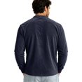 thumbnail image 7 of Dweltoz Mens Cardigan Sweater Casual Button Down V Neck Tops Lightweight Long Sleeve Cardigan with Pockets 2026 Fall Loose Fit Open Front Tops Comfortable daily Wear,Navy M, 7 of 7