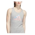 thumbnail image 2 of MSRP $25 Adidas Womens Americana Graphic Tank Top Gray Size Small, 2 of 3