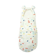 BJYX Infant Swaddling Infant Sleeping Bag Cotton Infant Sleeping Bag For Newborn Infant Suitable For Sensitive Skin