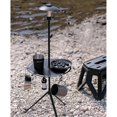 thumbnail image 3 of Aluminum Alloy Round Campsite, Hollow Carved, Removable, Resistant, Portable Handles, 3 of 5