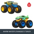 thumbnail image 5 of Hot Wheels Monster Trucks Color Shifters Toy Truck in 1:64 Scale (1Car; Styles May Vary, Item May Not Be Pictured), 5 of 8