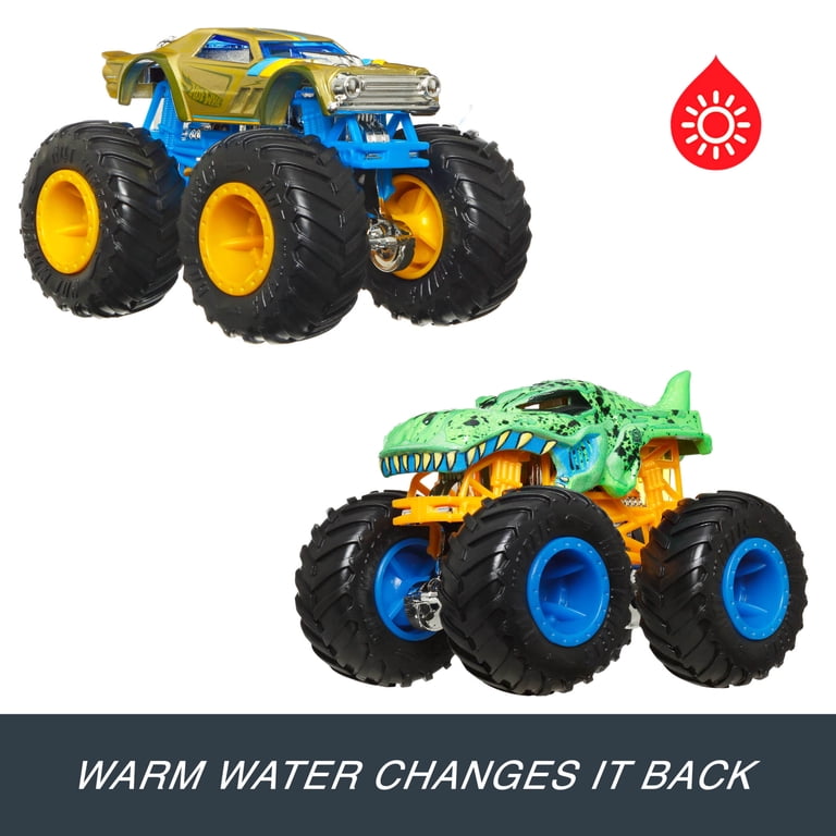 Hot Wheels Monster Trucks Color Shifters 1:64 Scale Toy Truck photo 4