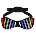 thumbnail image 4 of LED Glasses, Lightweight Semi Transparent Viewing Cosplay LED Glasses  for All Hallows Day, 4 of 7
