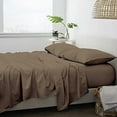 thumbnail image 6 of MyGiza Sheets 4 Piece King Sheet Sets 400 TC 100% Giza Egyptian Cotton Taupe Sheet Set Fits upto 18 Inches Deep, 6 of 6