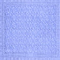 thumbnail image 1 of Ahgly Company Machine Washable Indoor Square Oriental Blue Modern Area Rugs, 7' Square, 1 of 4