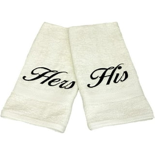 His and hers towels funny hot sale