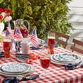 thumbnail image 4 of Lenox Blue Bay Melamine Dinnerware 16-Piece Set, 4 of 10