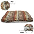 thumbnail image 3 of Colorful Pet Bed, Aztec Pattern with Birds Flowers and Arrows Ethnicity Native Cultures, Chew Resistant Pad for Dogs and Cats Cushion with Removable Cover, 24" x 39", Multicolor, by Ambesonne, 3 of 4