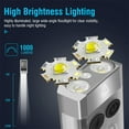 thumbnail image 4 of Electric torch,Led With 365nm With Modes Support Modes Support Alarm With 365nm Uv Work With Modes Keychain Work With Portable Led With Twirltide, 4 of 7