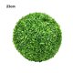 thumbnail image 2 of Matsuzay Aspecto realista de la bola de césped artificial para decoración del hogar de plantas artificiales interiores y exteriores Jardín y Patio bola de maní 23cm, 2 of 6