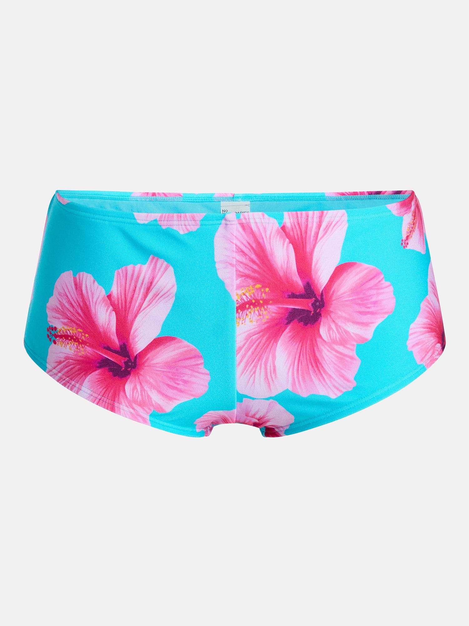 No Boundaries Low Rise Shortie Bikini Swim Bottoms, Women's XXS-XXL