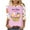 AA-Hot Pink, variant on BiZtdJrK Easter Shirt for Women Loose Casual Bunny Rabbit Print Casual Round Neck Tee Shirts 2025 Spring 3/4 Sleeve T-Shirt Tops Hot Pink XXL Holiday Sales