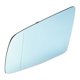 thumbnail image 4 of Cristal de espejo retrovisor calefactado con calefacción eléctrica del lado izquierdo azul para 5 Series E60 E61 2003-2010 Jadeshay A, 4 of 8