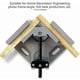 thumbnail image 4 of 90 Degree Clamp Right Angle Clamp, 90 Degree Right Angle Welding Clamps Corner Clamp Woodworking Frame Clip, Carpenter Welding Tool (Angle Adjustable, 4 of 5
