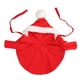 thumbnail image 1 of Capa de Navidad para mascotas, cálida, suave, agradable a la piel, linda capa para perro con capucha, ropa para cachorro, gato, rojo, S, 1 of 12