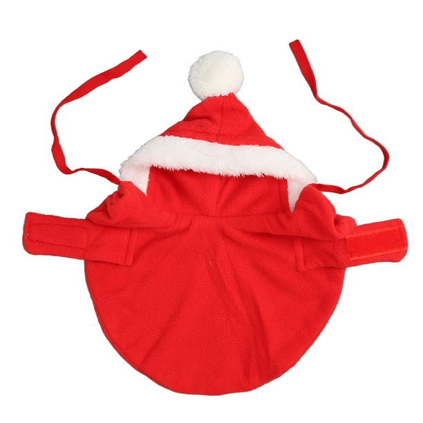 Disfraz de capa navideña para perros, capa navideña para mascotas, ropa cálida para gatos, ropa cálida para mascotas, construcción robusta