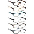 thumbnail image 1 of JOSCHOO Computer Reading Glasses for Women and Men 6 Pack Blue Light Blocking Spring Hinge Readers, 1 of 7