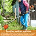 thumbnail image 5 of Sioweci 5 in 1 52 CC Gas Weed Trimmer,Cordless Hedge Trimmer,Lawn Mower,2-Stroke Brush Cutter,Weed Eater,Multi-functional String Trimmer,Handheld Chainsaw Hedge Pruner (Orange), 5 of 12