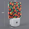 thumbnail image 2 of Fotbe Tomatoes Luz Nocturna LED, Luz de Noche con Sensor de Luz Natural de Anochecer a Amanecer, Se Enchufa a la Pared, Blanco Cálido 0.5W-US, 2 of 7