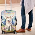 thumbnail image 4 of Welcome Spring Fairy Akita in Flower Meadow Travel Luggage Cover Inu Dog Lover Suitcase Dust Protective Decor - 13002, 4 of 5