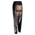 thumbnail image 3 of Johnny Depp Mens Joggers Sweatpants Elastic Waist Casual Athletic Sports Trousers Comfortable Workout Track Pants XL, 3 of 6