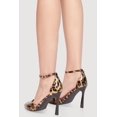 thumbnail image 3 of Women's Peep Toe Ankle Strap High Heels, 3 of 3