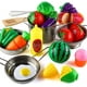thumbnail image 2 of Juego de chef para niños, juegos de repostería para niños con delantal, gorro de chef, disfraz de chef, traje de chef para niñas de 2, 3, 4, 5, 6, 7 y 8 años, 2 of 4