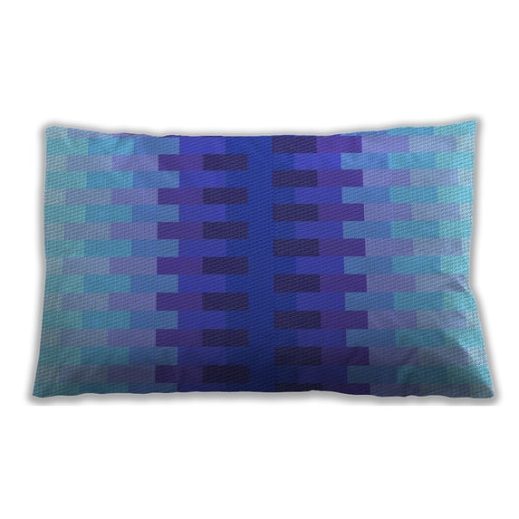 Ahgly Company Indoor Rectangular Contemporary Lumbar Throw Pillow, 13 inch by 19 inch