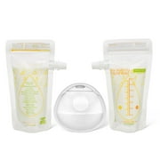 Lacti-Cups Breastmilk Collection Starter Kit Including: Lacti-Cups Essentials and (25) Breastmilk Storage Bags