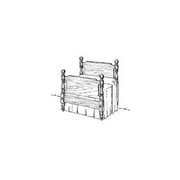 Woodcraft Project Paper Plan To Build Early American Bed - Material Not Included