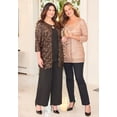 thumbnail image 5 of Catherines Women's Plus Size V-Neck Sequin Top, 5 of 5