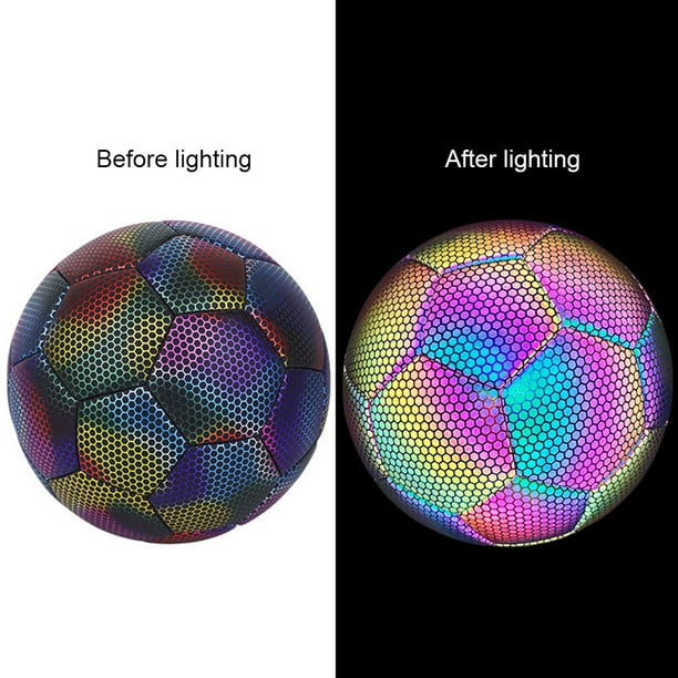 Pins lumineux en forme de ballon de foot