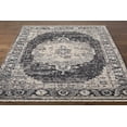 thumbnail image 3 of Hauteloom Girraween Wool Living Room, Bedroom Area Rug - Traditional - Black, Charcoal, MediumGray - 8' x 11', 3 of 5