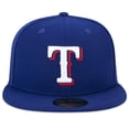 thumbnail image 3 of Gorra New Era 59FIFTY Texas Rangers Ajustada Azul MLB, 3 of 8
