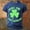 Navy, variant on Saint Patrick's Day Graphic Tee for Everyday Casual Wear - Comfortable Short Sleeve Irish Theme Print Men's T Shirt