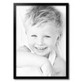 thumbnail image 2 of ArtToFrames 22" x 31" Satin Black Picture Frame, 22x31 inch Black Wood Poster Frame (WOM-1451), 2 of 8