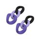 thumbnail image 1 of Pendientes de niña Sonducket 2 piezas joyería de oreja geometría círculo irregular colgantes, 1 of 6