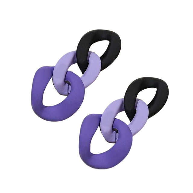 Pendientes de niña Sonducket 2 piezas joyería de oreja geometría círculo irregular colgantes