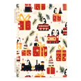 thumbnail image 7 of FORMRS 1-Subject Spiral Notebook 8" x 5" College Ruled 60 Refillable Sheet A5 Hard Cover, 2 Pack, Christmas Box Train, 7 of 7