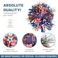 thumbnail image 2 of 20“ God Bless America 4th of July Patriotic Mesh Deco Wreath for Front Door, Memorial Day Red, White and Blue Ribbon Wreath for Indoor and Outdoor, Home Holiday Decor Summer Party Decor, 2 of 6